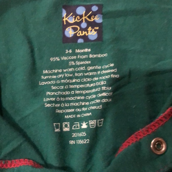 Kickee Pants Pajamas - Size 3-6 Months - Picture 3 of 3